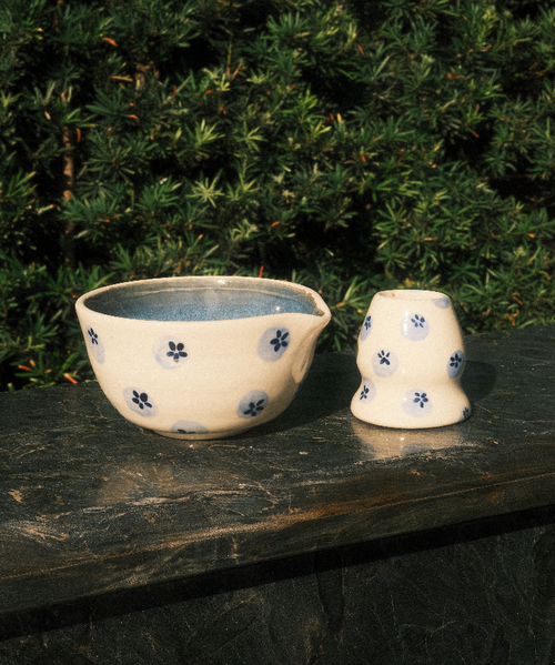 Blueberry Matcha Set