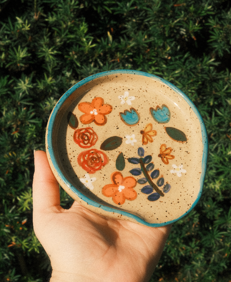 Floral Spoon Rest