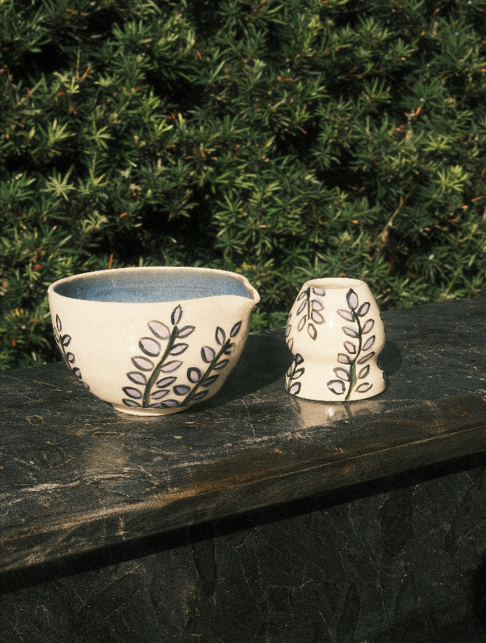 Lavender Matcha Set