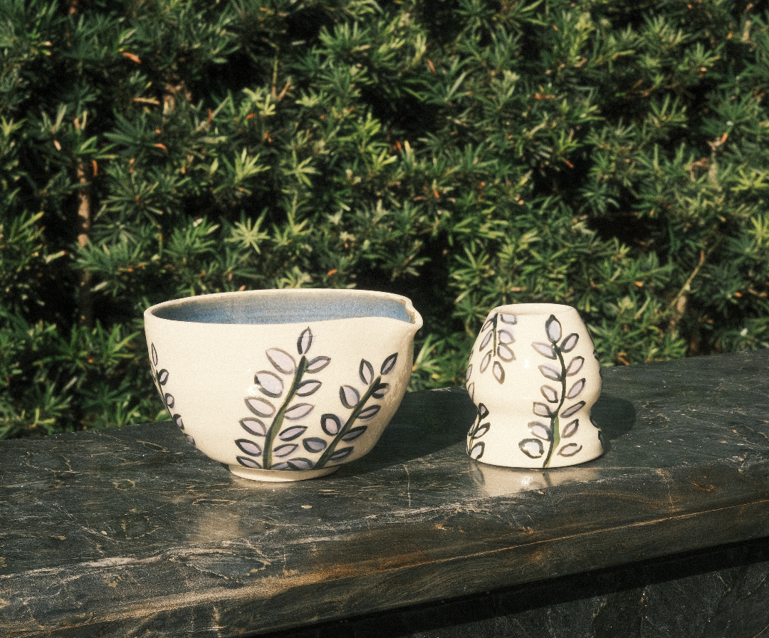 Lavender Matcha Set